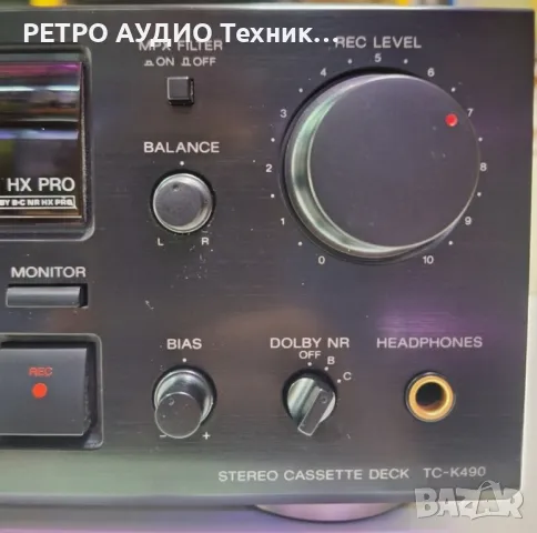 Триглав касетен дек Sony, mod. TC-K490

, снимка 2 - Декове - 50406884