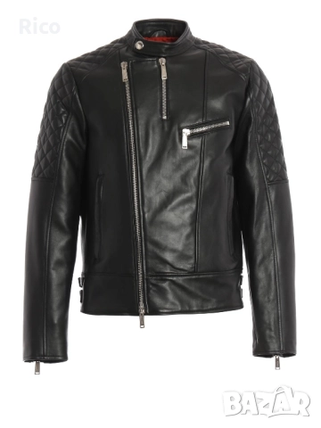 Biker Leather Jacket Dsquared2!, снимка 2 - Якета - 50023538