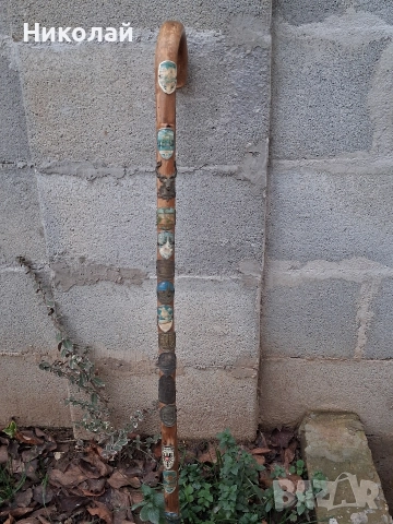 Стар Туристически Бастун , снимка 4 - Антикварни и старинни предмети - 52860787