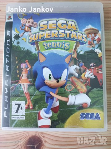 Sega Superstars Tennis Sonic Соник, игра за PS3, плейстейшън 3