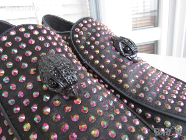 Мъжки обувки с камъни Kurt Geiger, снимка 4 - Официални обувки - 52530726