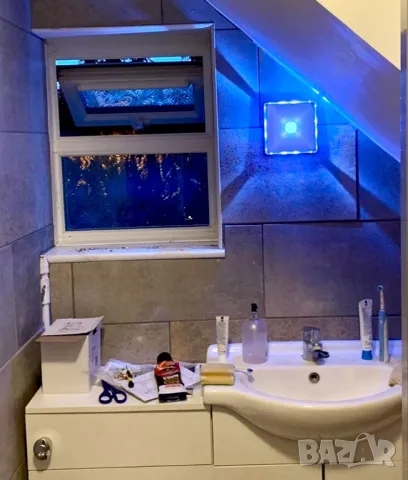 Вентилатор ф100, с таймер и LED светлина , снимка 2 - Вентилатори - 49570251