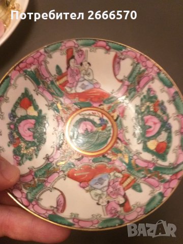 Китайска порцеланова чиния , китайски порцелан, снимка 9 - Антикварни и старинни предмети - 35031372