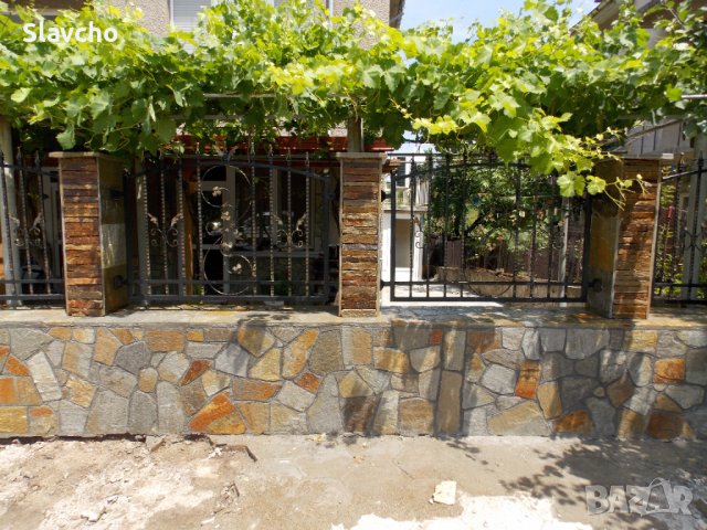 Редене/лепене на камък/гнайс/настилка/облицовки/колони/стълби/пътеки/огради и др., снимка 12 - Ремонти на къщи - 40014032