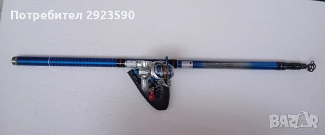 .Пръчка за перо с малка макара, снимка 5 - Въдици - 53067263