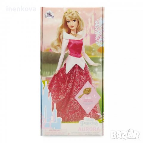 Оригинална кукла Аврора Спящата красавица - Дисни Стор Disney Store , снимка 15 - Кукли - 38654116