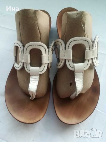 Маркови Бели нови ест лак, снимка 2 - Сандали - 32812772