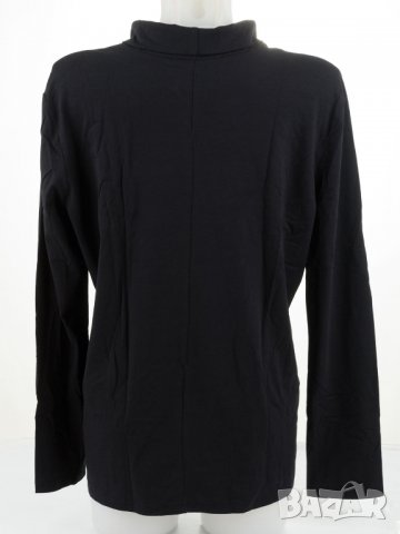 Дамска черна поло блуза марка Kabelle - 2XL, снимка 3 - Блузи с дълъг ръкав и пуловери - 37774827