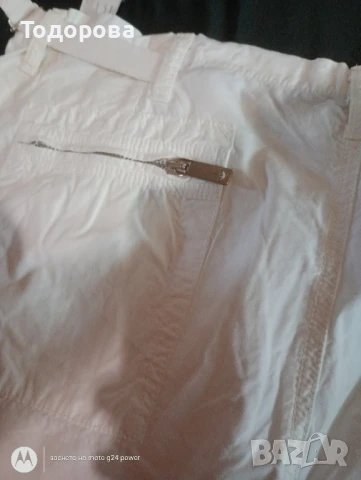 бял мъжки панталон Emporio Armani , снимка 12 - Панталони - 51368503