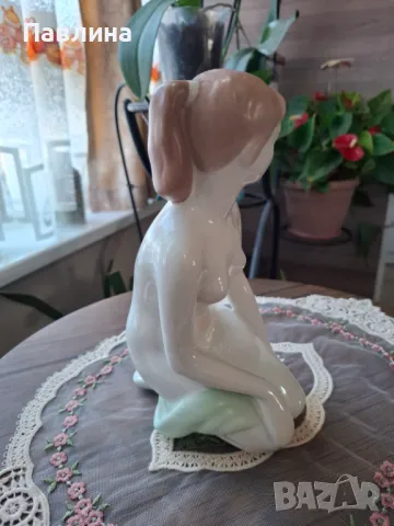 Унгарска порцеланова фигура, снимка 3 - Декорация за дома - 49084057
