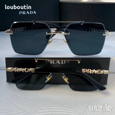 Дамски Мъжки слънчеви очила с правоъгълни 2 цвята черни 