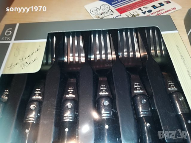 lou laguiole 6 вилици+6 ножа FRANCE 1006211939, снимка 9 - Антикварни и старинни предмети - 33175575