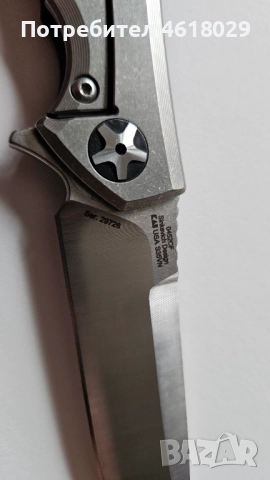 Нож Zero Tolerance 0452CF, снимка 9 - Ножове - 51994988