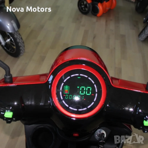 Електрическа Триколка FM1 1500W RED Nova Motors, снимка 8 - Мотоциклети и мототехника - 39376940