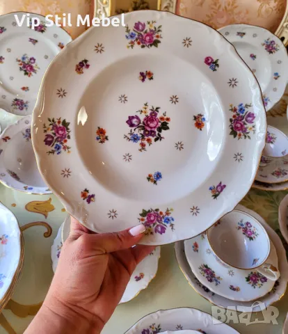 Немски сервиз за хранене и кафе/чай Reichenbach , снимка 12 - Сервизи - 50016149