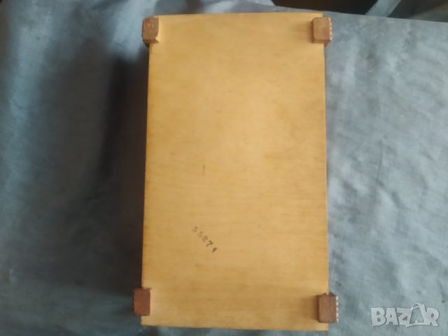 стара дървена кутия, снимка 5 - Антикварни и старинни предмети - 36609877