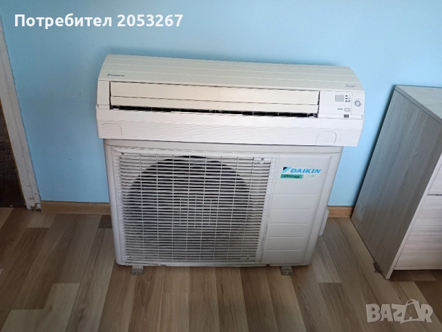 Инверторен климатик Daikin ATXS25 9ка., снимка 2 - Климатици - 52384571