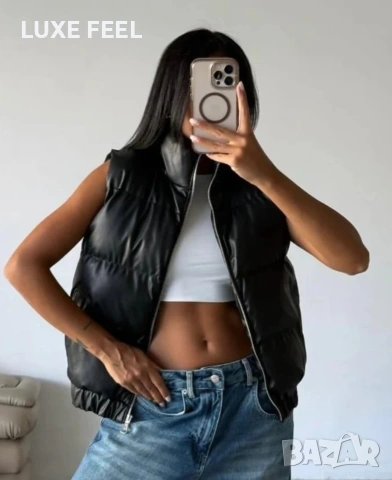 💎Кожен Елек , снимка 2 - Елеци - 53566370