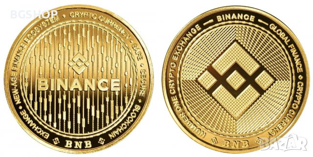 Binance coin 2 ( BNB ) - Gold, снимка 1 - Нумизматика и бонистика - 39090863