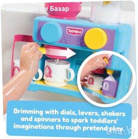 Нова TOMY Toomies Бебешка играчка за къпане - Стенен монтаж мехурчеста вана , снимка 7 - Други - 43559228
