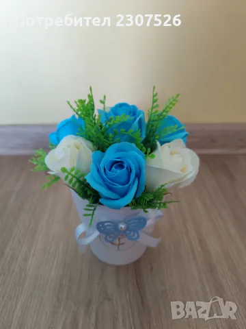 Букет, снимка 6 - Изкуствени цветя - 50191582