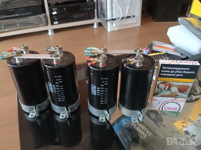 4х United Chemi-con CEMW 15000uF / 80V  Japan, снимка 2 - Ресийвъри, усилватели, смесителни пултове - 50441100