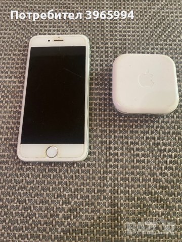 Iphone 6 silver 87 % батерия+ ipods apple слушалки, снимка 4 - Apple iPhone - 44064235