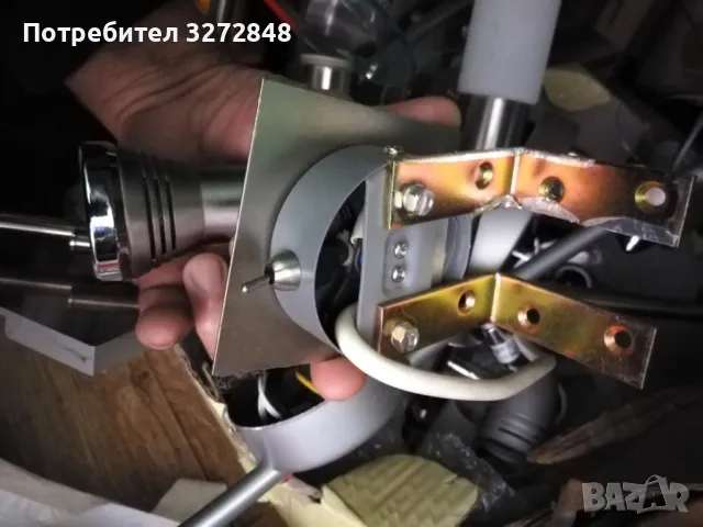 Регулируем спот с ключ - хром /истински , снимка 15 - Лампи за стена - 39404206
