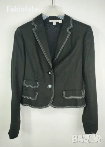 Bandolera linen blazer M