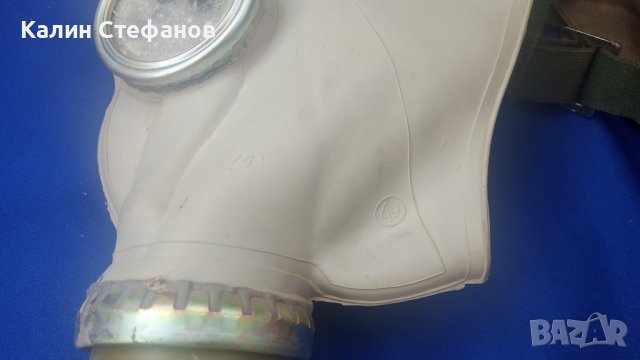 Военен противогаз от соца, снимка 5 - Антикварни и старинни предмети - 43086594