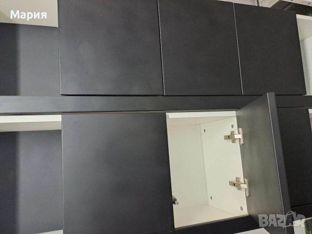 Етажерки 2бр. и TV шкафче на колелца, снимка 6 - Етажерки - 50652335