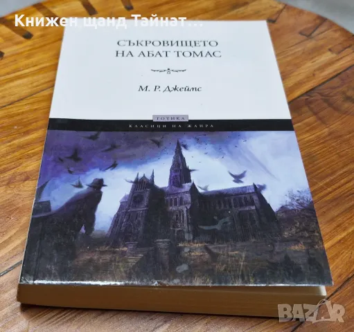 Книги Фантастика: М. Р. Джеймс - Съкровището на Абат Томас, снимка 1 - Художествена литература - 48996845