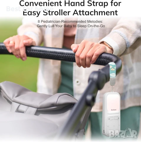 Преносим бебешки аудио монитор и звукова машина Dr.Care NeoGo , снимка 4 - Бебефони - 51052976