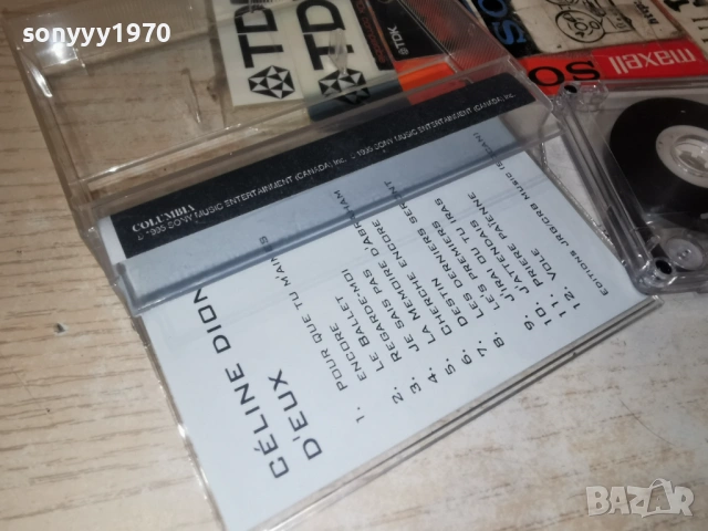 CELINE DION 2601261755, снимка 4 - Аудио касети - 53234681