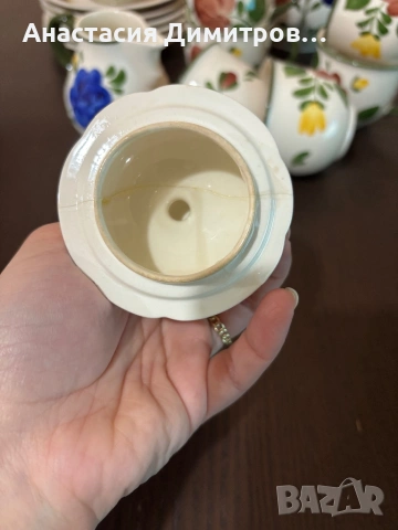 Чаен сервиз Villeroy & Boch Bauernblume , снимка 6 - Антикварни и старинни предмети - 53386114