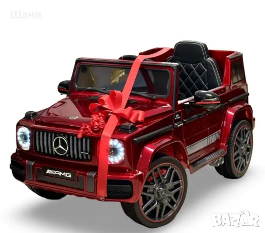 Mercedes G63 AMG – детски акумулаторен джип, който впечатлява!