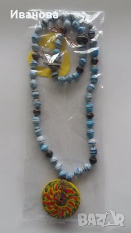 Ръчна изработка на бижута от хартия и квилинг, снимка 2 - Колиета, медальони, синджири - 33258249