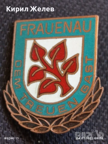 Рядка значка сувенир от Фрауернау Германия за КОЛЕКЦИЯ ДЕКОРАЦИЯ 25212, снимка 3 - Колекции - 50902914