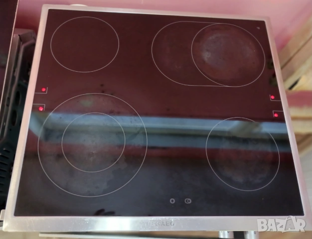 Печка за вграждане с керамичен плот AEG , снимка 13 - Печки, фурни - 52414975