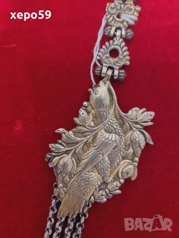 Огромен стар сребърен накит в отлично състояние, снимка 18 - Антикварни и старинни предмети - 52217581