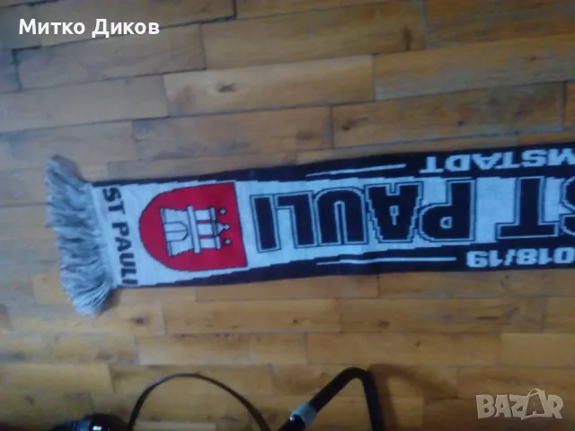 Футболен шал Санкт Паули- Дармщадт, снимка 10 - Футбол - 47464499