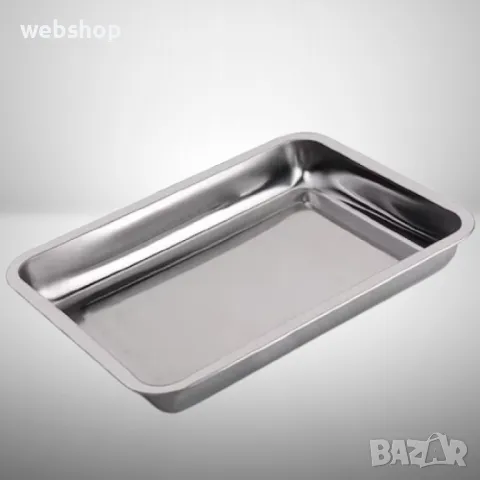 Правоъгълна тава за печене Bohmann, Различни размери, Неръждаема стомана, снимка 6 - Съдове за готвене - 49419581