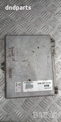 Компютър Renault 19 1.7i 1991г. S100811102 7700731802 