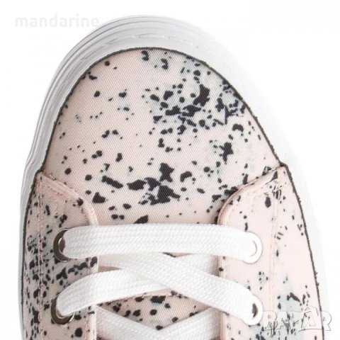 ПРОМО 🍊 CALVIN KLEIN 🍊 Оригинални кецове в бледо розово и черно № 38 нови с кутия, снимка 6 - Кецове - 28776314