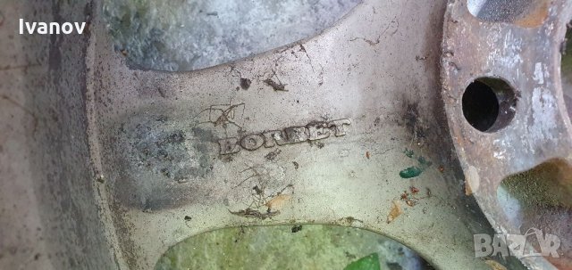 1бр алуминиева джанта за бмв е36 е46 5х120 kba43191 15  цола Borbet 7jx15 ET35, снимка 2 - Части - 32809416