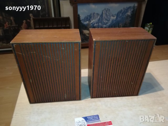 ретро тонколони 27Х21Х12СМ 0311210922, снимка 5 - Тонколони - 34677159