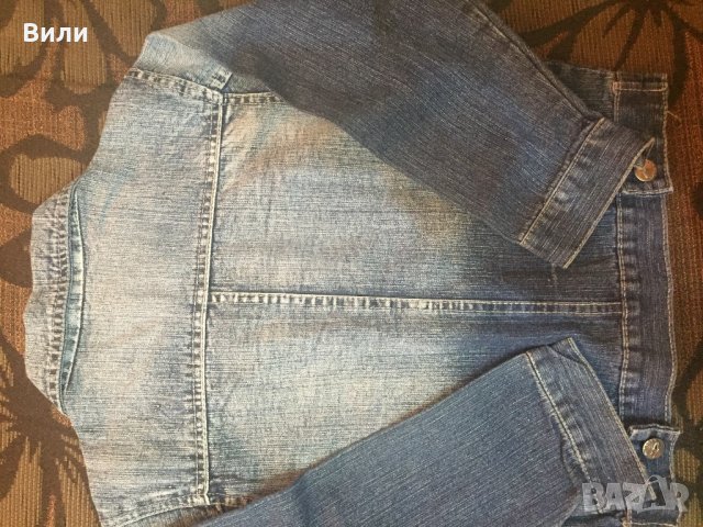 Детско дънково яке, снимка 3 - Детски якета и елеци - 28973556