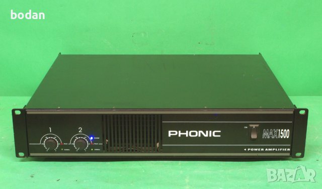Phonic MAX1500, снимка 1 - Ресийвъри, усилватели, смесителни пултове - 43653244