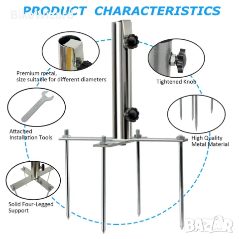 LEcylankEr масивна метална стойка за чадър /сушилник НОВ, снимка 4 - Други стоки за дома - 48059552