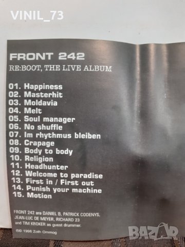 Front 242 ‎– [ : RE:BOOT: (L. IV. E ]), снимка 4 - Аудио касети - 32217240
